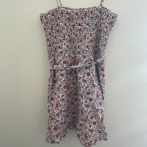 Loft Outlet - Floral Romper - Red